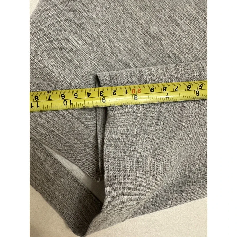 Callaway Shorts Mens 38 Gray Chino Flat Front 9 Inseam Golf Performance Stretch